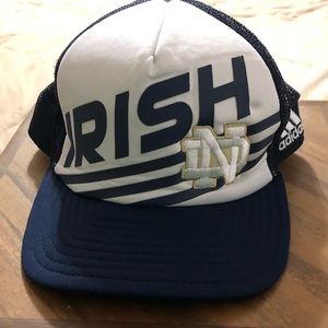 Notre Dame trucker baseball cap
